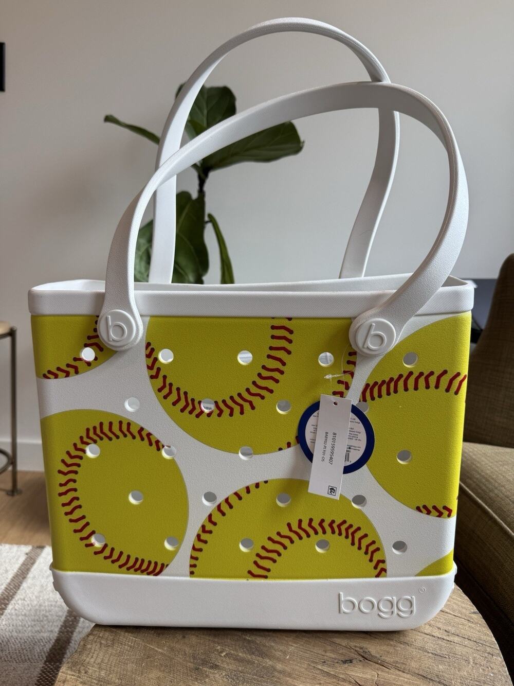 Bogg Bag Baby Play Ball Soft Ball Interior Zip Waterproof Special Edition Tote
